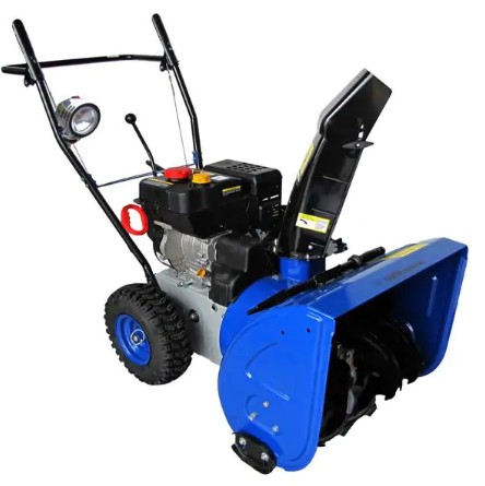 Zweistufige Benzin-Schneefräse STEm 7056E „Basic Line Plus“