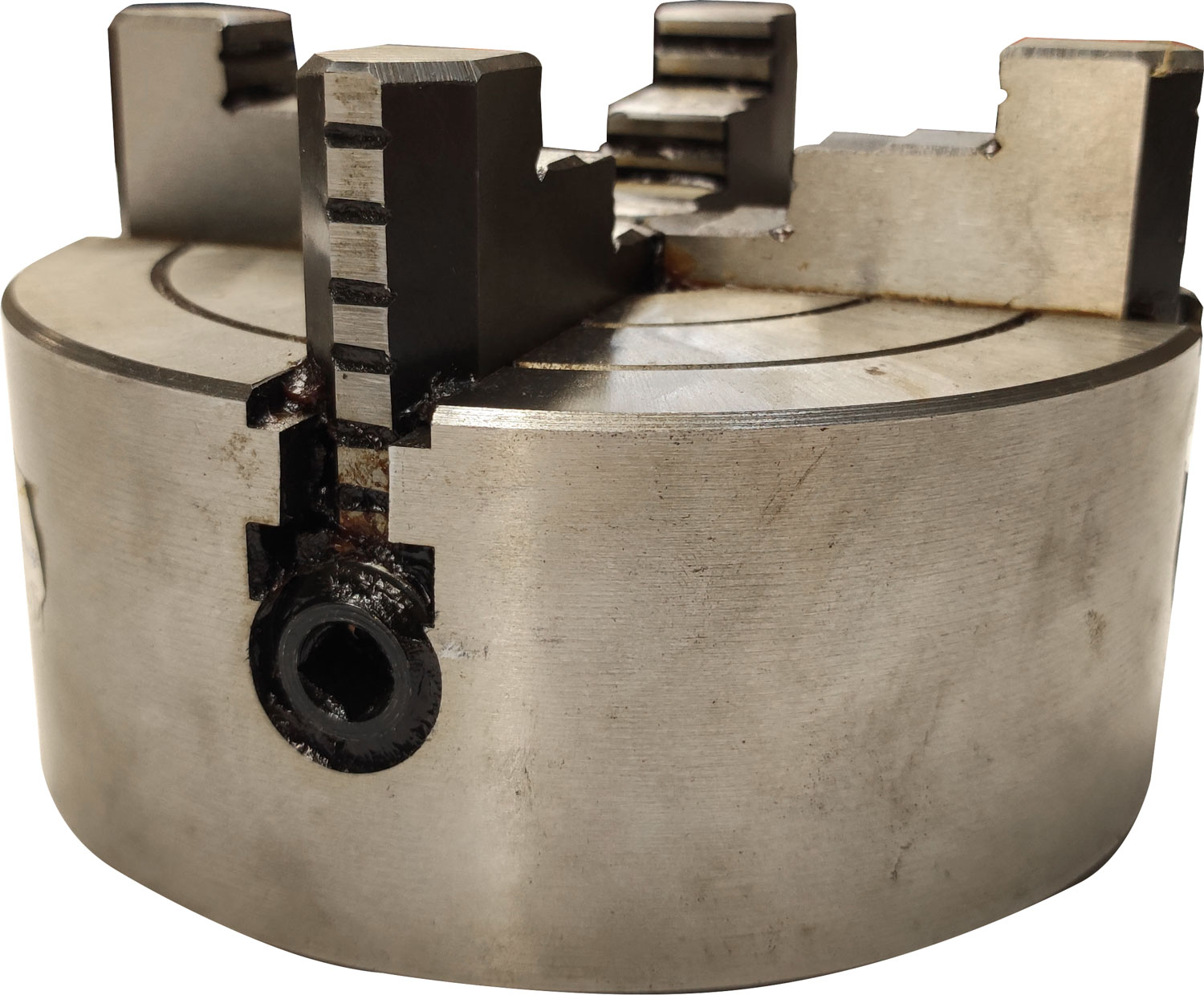 Drehfutter-Stahl 4 Backen Durchmesser 160 mm - Innen 42 mm